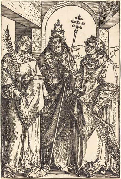 Saints Étienne, Sixte et Laurent - Albrecht Dürer