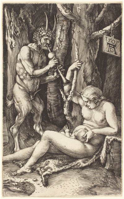 Famille de satyres - Albrecht Dürer