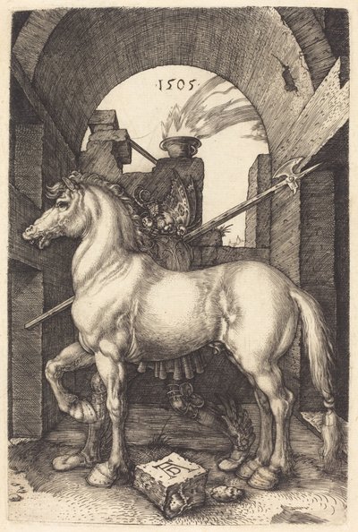 Petit cheval, 1505 - Albrecht Dürer