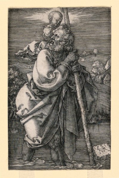 Saint Christophe - Albrecht Dürer