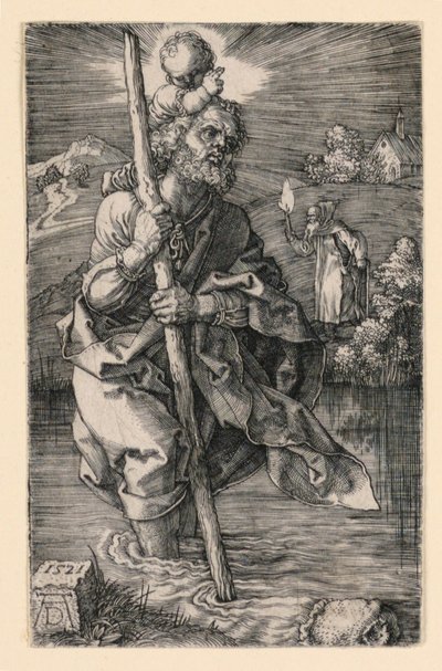 Saint Christophe - Albrecht Dürer