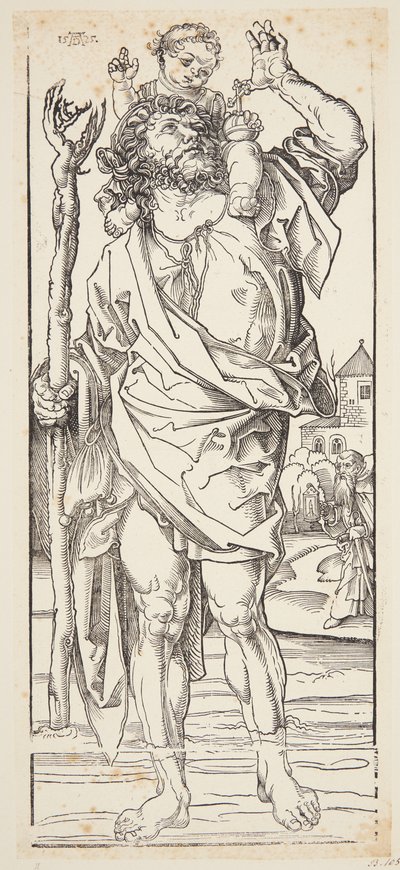 Saint Christophe - Albrecht Dürer