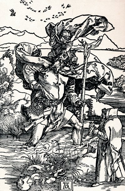 Saint Christophe - Albrecht Dürer