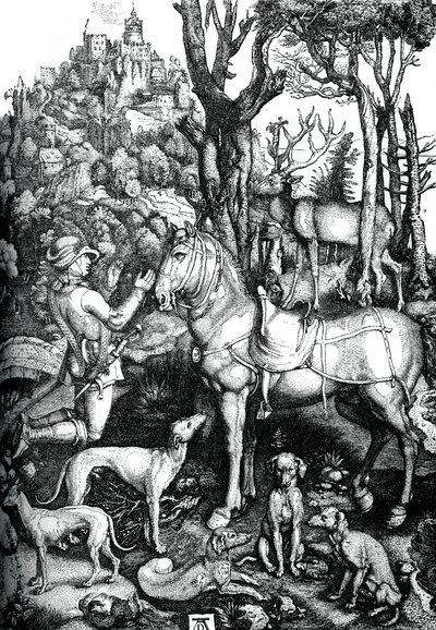 Saint Eustache, vers 1501, 1870 - Albrecht Dürer