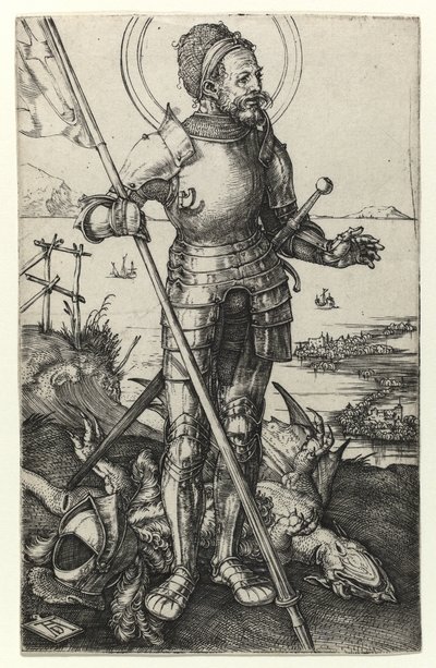 Saint Georges debout - Albrecht Dürer