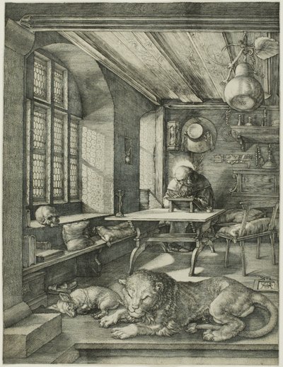 Saint Jérôme dans son étude - Albrecht Dürer