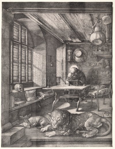 Saint Jérôme dans son étude - Albrecht Dürer