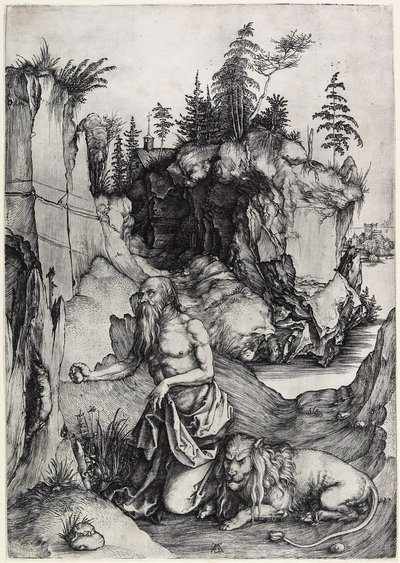 Saint Jérôme en pénitence, vers 1497 - Albrecht Dürer