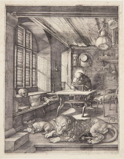 Saint Jérôme dans son étude - Albrecht Dürer
