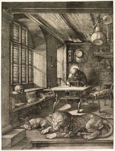 Saint Jérôme dans son étude - Albrecht Dürer