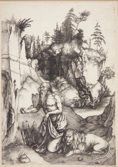 Saint Jérôme pénitent dans le désert - Albrecht Dürer