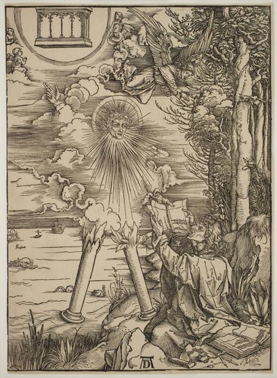 Saint Jean dévorant le livre - Albrecht Dürer