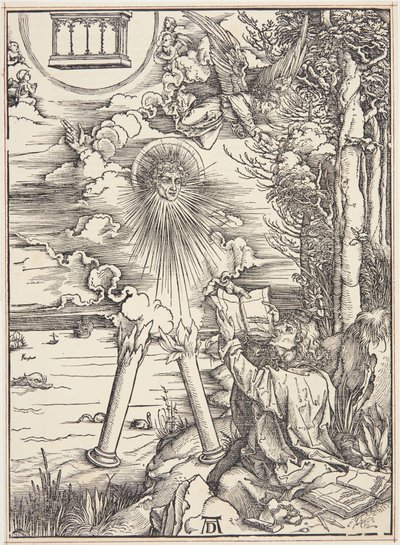 Saint Jean dévorant le livre - Albrecht Dürer