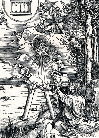 Saint Jean dévorant le livre, 1498 - Albrecht Dürer