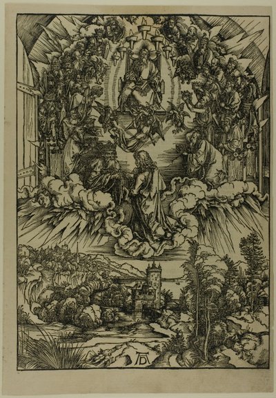 Saint Jean devant Dieu et les Anciens, de L