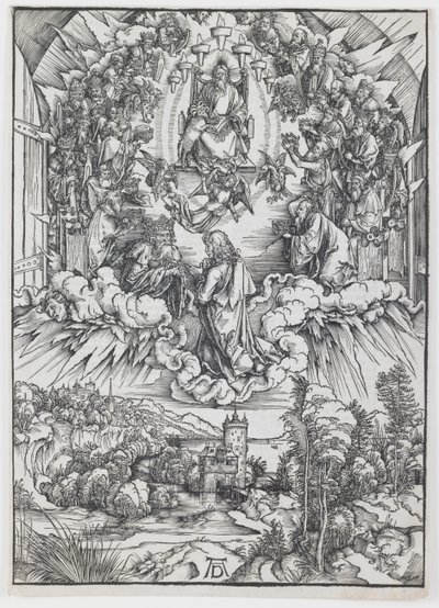 Saint Jean devant Dieu et les Anciens, de la série « L