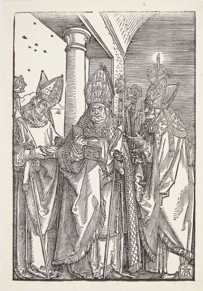Saints Nicolas, Ulrich et Érasme - Albrecht Dürer