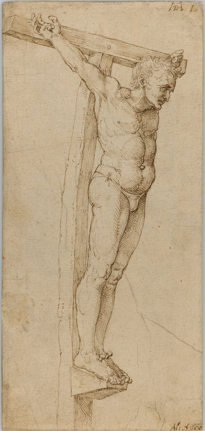 Étude du bon larron - Albrecht Dürer
