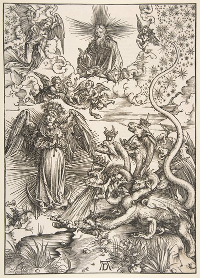 La Femme Apocalyptique, de la série Apocalypse - Albrecht Dürer