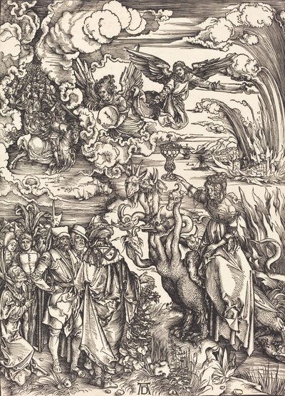 La Prostituée babylonienne - Albrecht Dürer