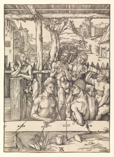 La maison de bain - Albrecht Dürer