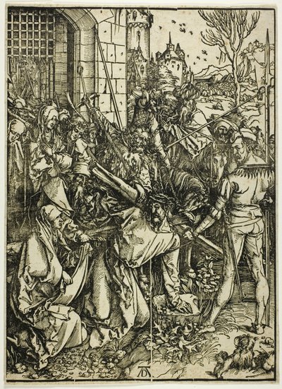 Le Portement de Croix, de La Grande Passion - Albrecht Dürer