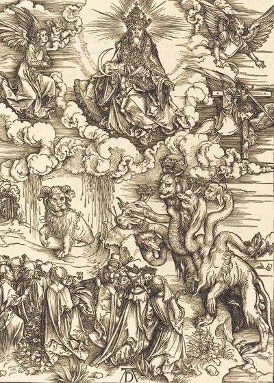 La Bête à deux cornes comme un agneau - Albrecht Dürer