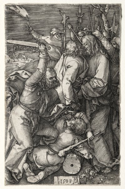 La Trahison du Christ par Judas - Albrecht Dürer