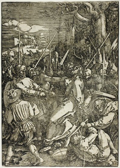 La trahison du Christ, de La Grande Passion - Albrecht Dürer