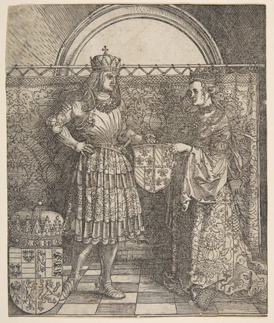 Les fiançailles de Marie de Bourgogne de l