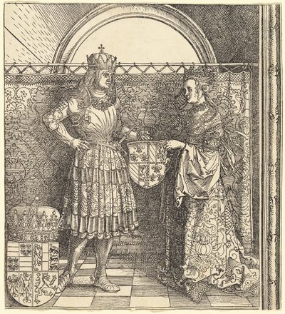 Les fiançailles de Maximilien avec Marie de Bourgogne - Albrecht Dürer