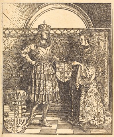 Les fiançailles de Maximilien avec Marie de Bourgogne, 1515 - Albrecht Dürer