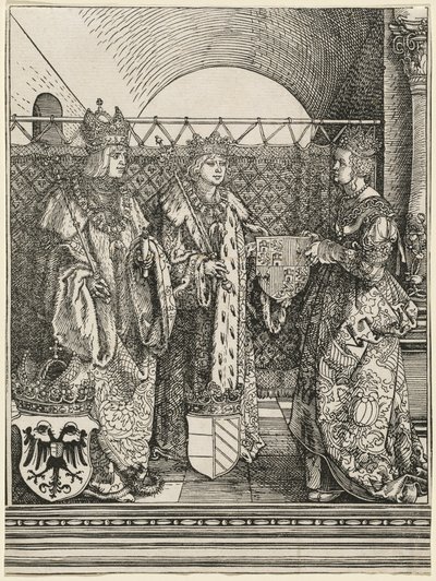 Les fiançailles de Philippe le Beau avec Jeanne de Castille - Albrecht Dürer