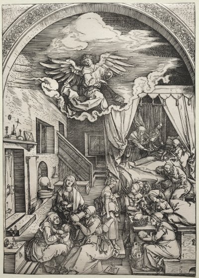 La Naissance de la Vierge - Albrecht Dürer