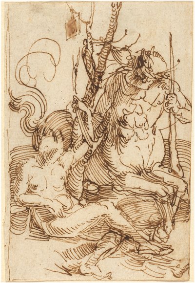 La famille du centaure - Albrecht Dürer