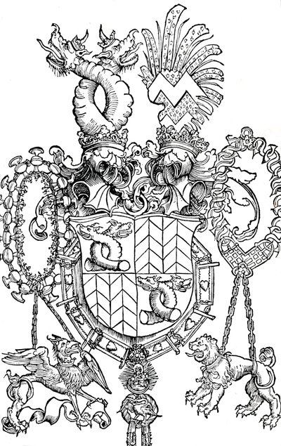 Les armoiries de Florian Waldauf, 1500 1906 - Albrecht Dürer