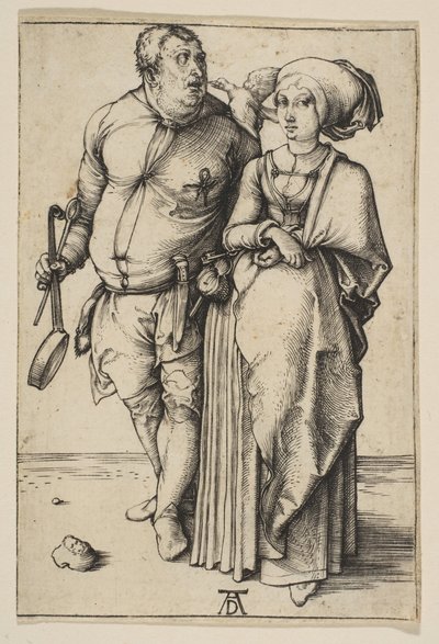 Le cuisinier et sa femme, vers 1496 - Albrecht Dürer