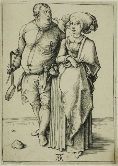 Le cuisinier et sa femme - Albrecht Dürer