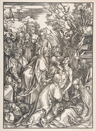 La Déposition du Christ, de La Grande Passion, n.d. - Albrecht Dürer