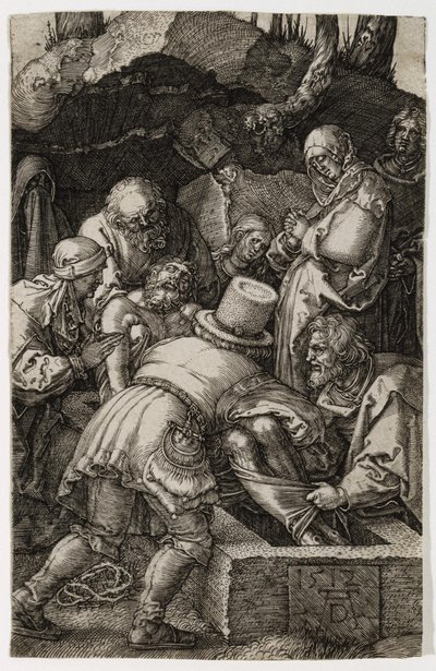 La mise au tombeau - Albrecht Dürer