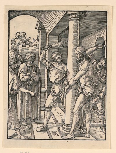 La Flagellation, de la Série La Petite Passion - Albrecht Dürer