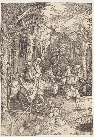 La Fuite en Égypte - Albrecht Dürer