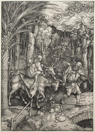 La Fuite en Égypte - Albrecht Dürer