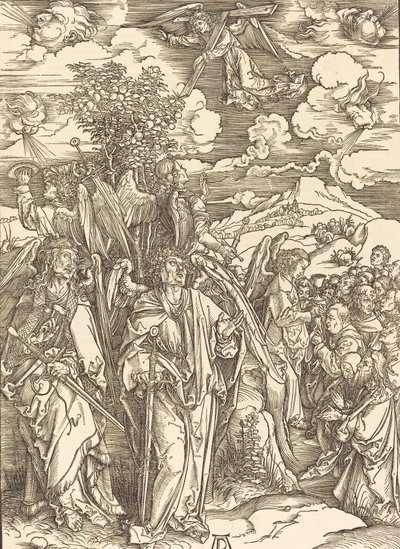 Les Quatre Anges tenant les vents, 1498 - Albrecht Dürer