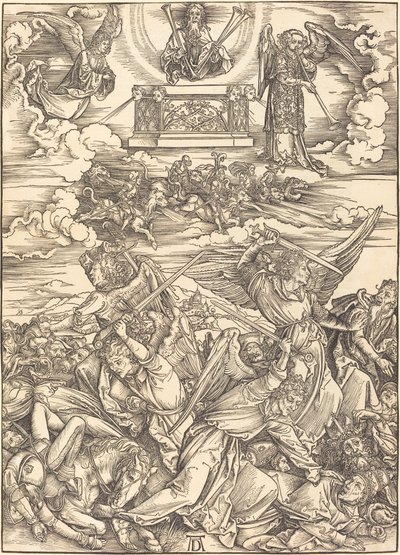 Les Quatre Anges Vengeurs - Albrecht Dürer