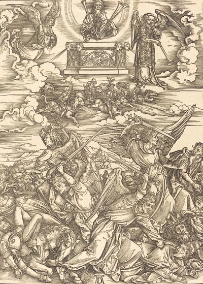 Les Quatre Anges Vengeurs - Albrecht Dürer