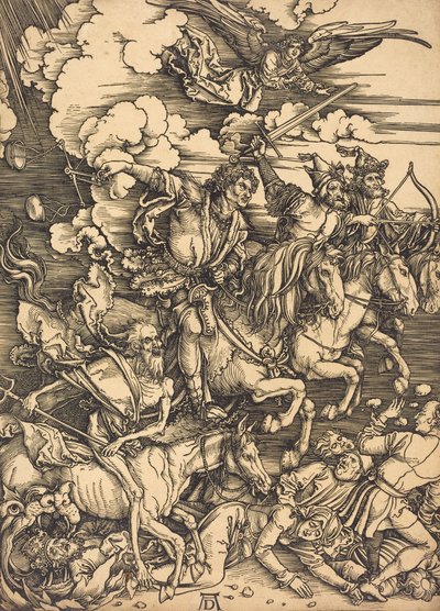 Les Quatre Cavaliers, probablement vers 1496-1498 - Albrecht Dürer
