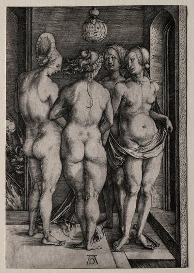 Les quatre sorcières (Quatre femmes nues) - Albrecht Dürer