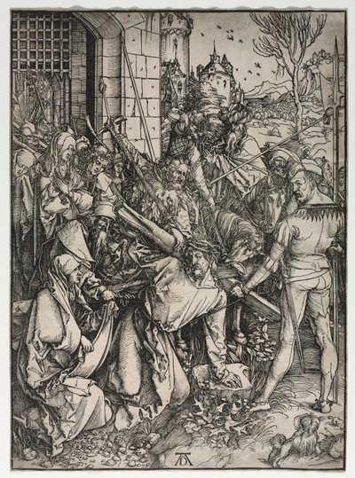 La Grande Passion : Le Christ portant la croix - Albrecht Dürer