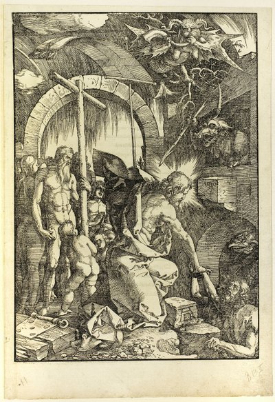 La descente aux enfers, de La Grande Passion - Albrecht Dürer